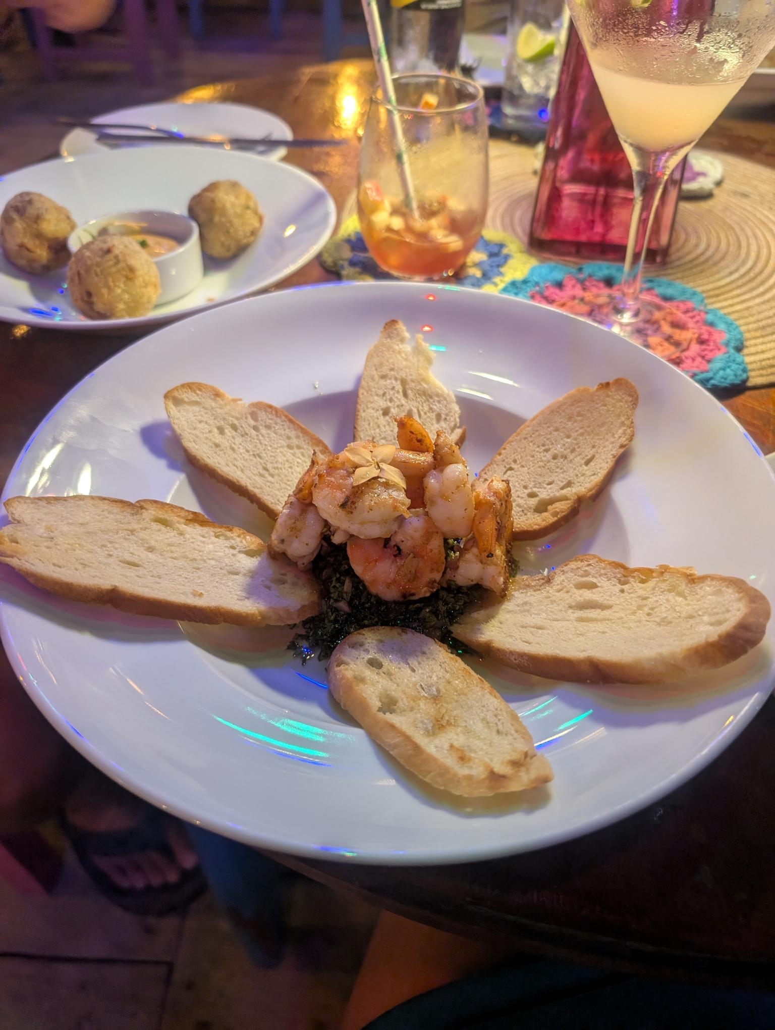 shrimp-chimmichurri-gypsy-restaurant-san-pedro-belize