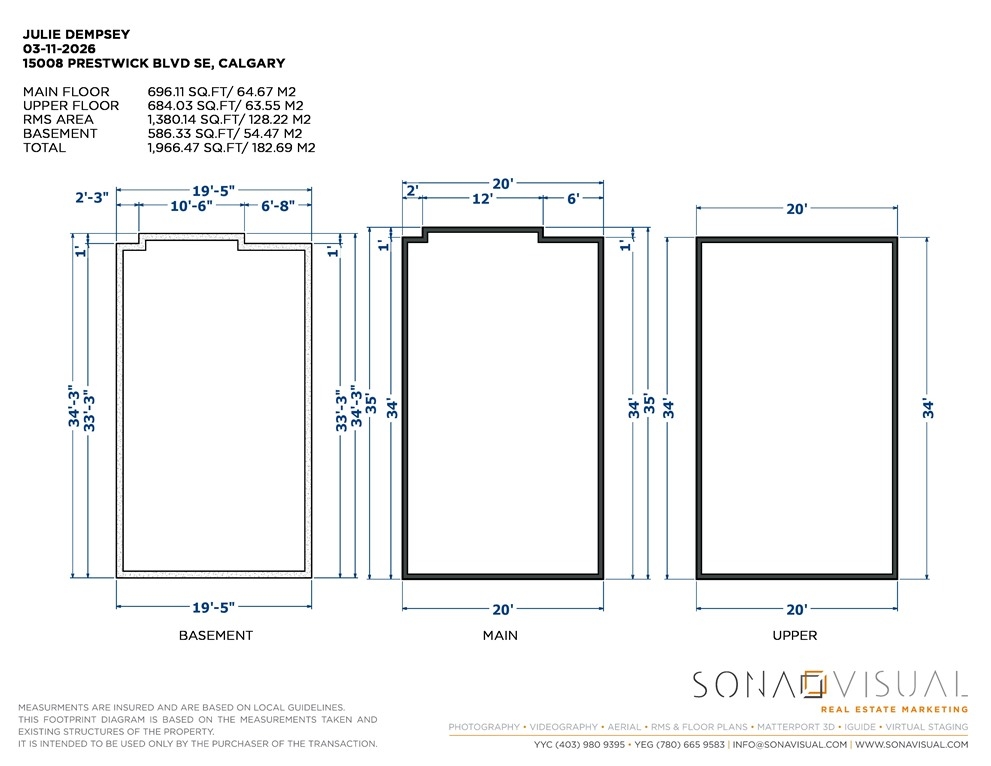 15008 Prestwick Blvd SE Foot Print