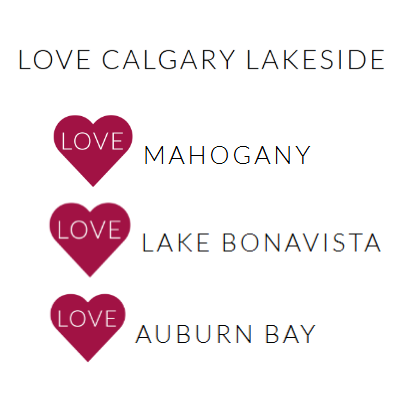 Love Calgary Lakeside