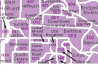 City Centre Calgary Map